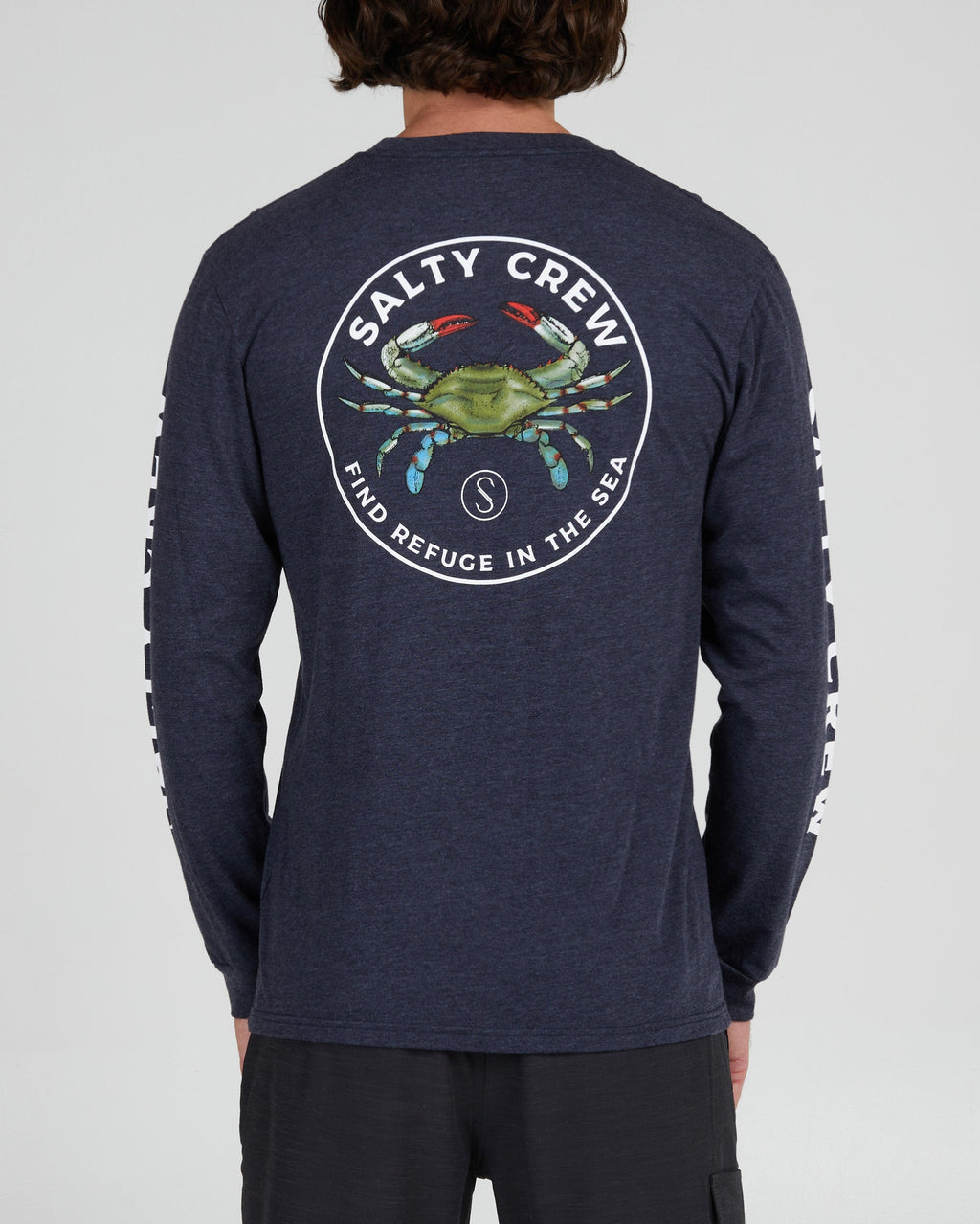Blue Crabber Premium LS Shirt Men's