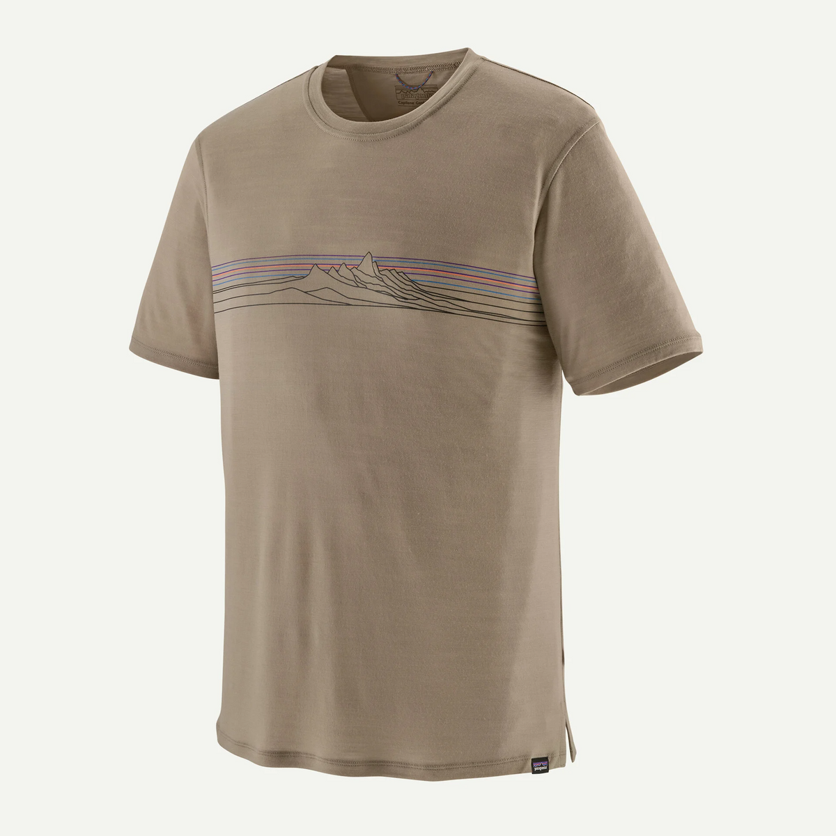Cap Cool Merino Blend Graphic T Men's