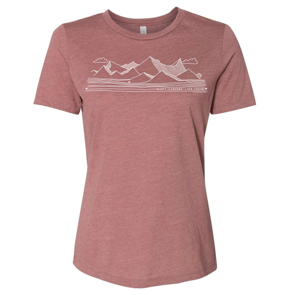 Mountain Doodle Moose T Shirt Women's