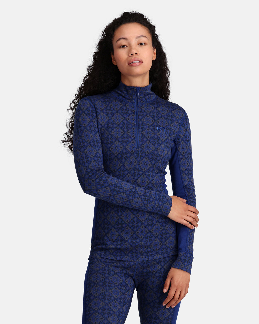 Rose Half Zip Merino 240g Women's