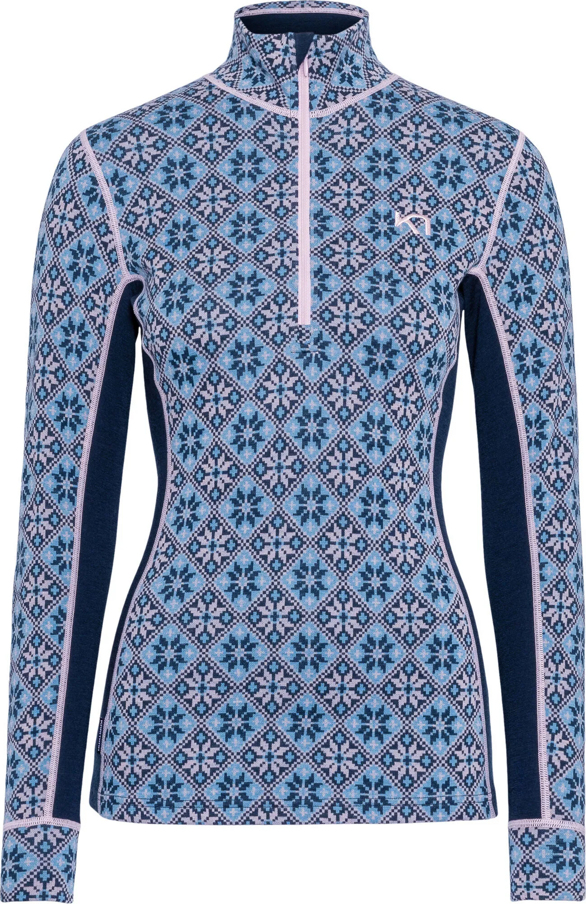 Rose Half Zip Merino 240g Women's