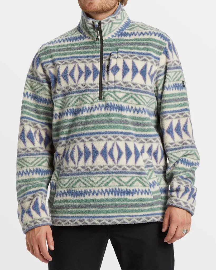Boundary Mock Half Zip Men's