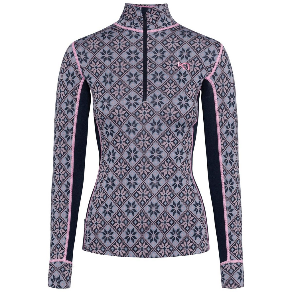 Rose Half Zip Merino 240g Women's