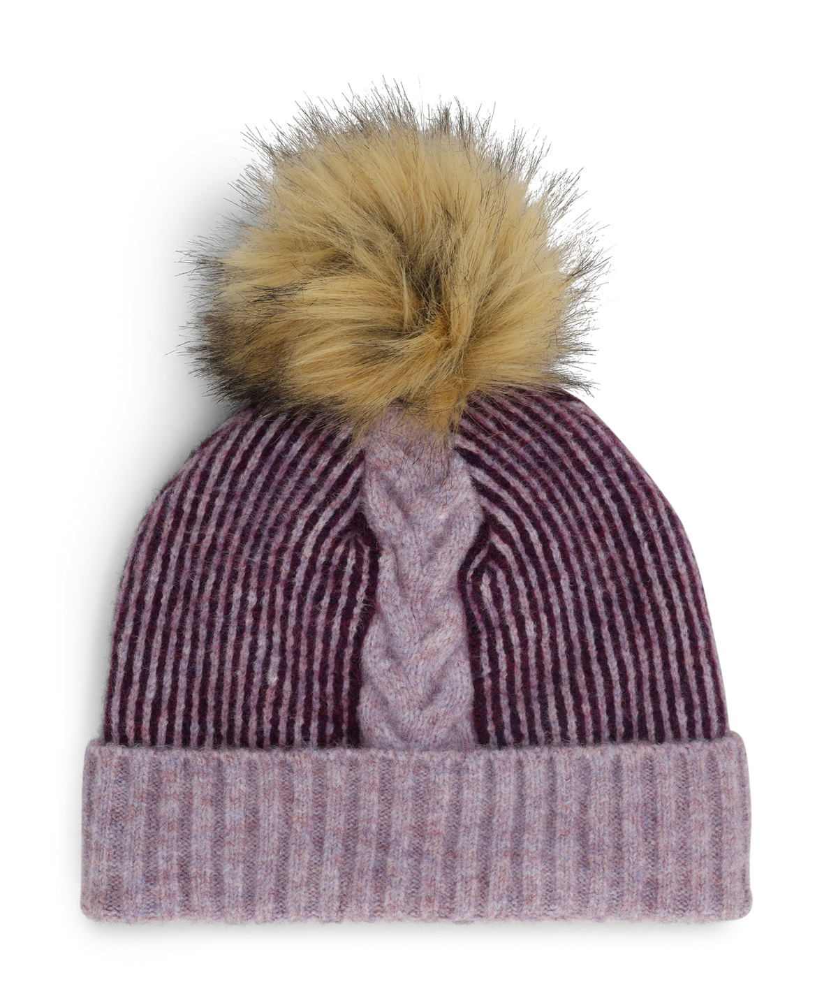 Plait Pom Hat Women's
