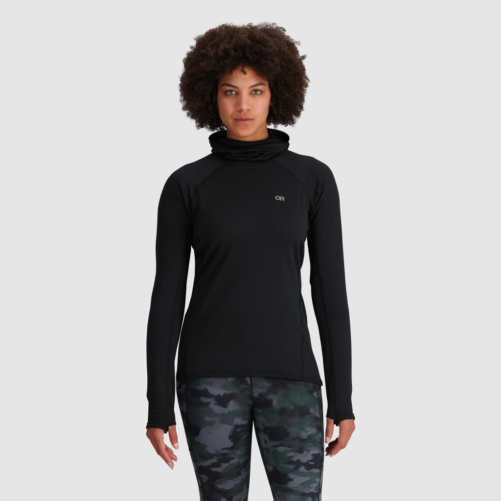 Vigor Grid Fleece Pullover Hoodie W