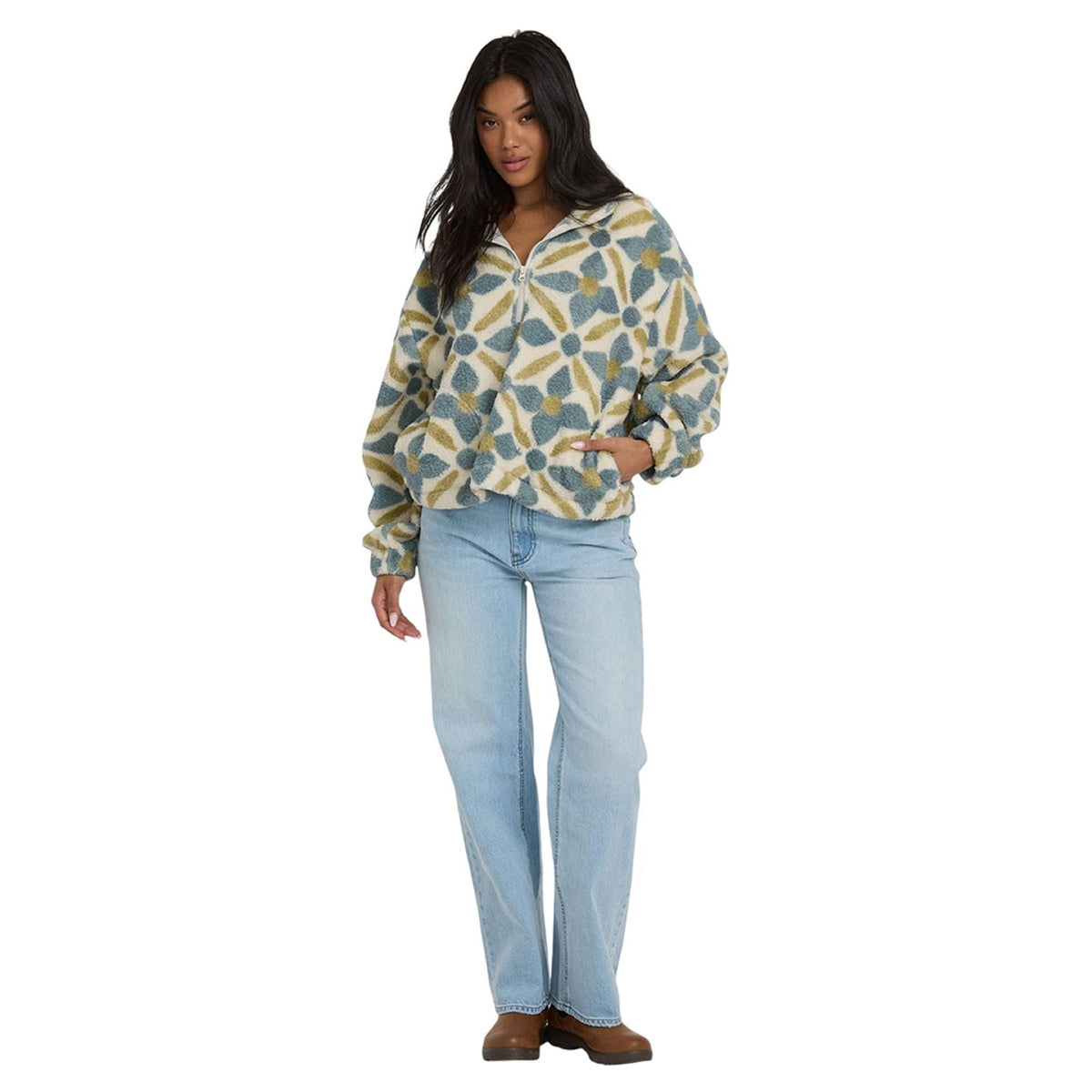 All the Time Sherpa 1/2 Zip W's
