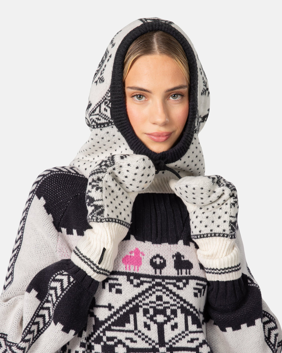 Saga Knit Balaclava Women's