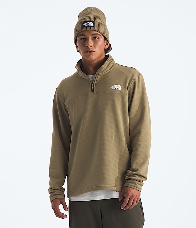 Cedar Trail Grid Fleece 1/4 Zip Men's