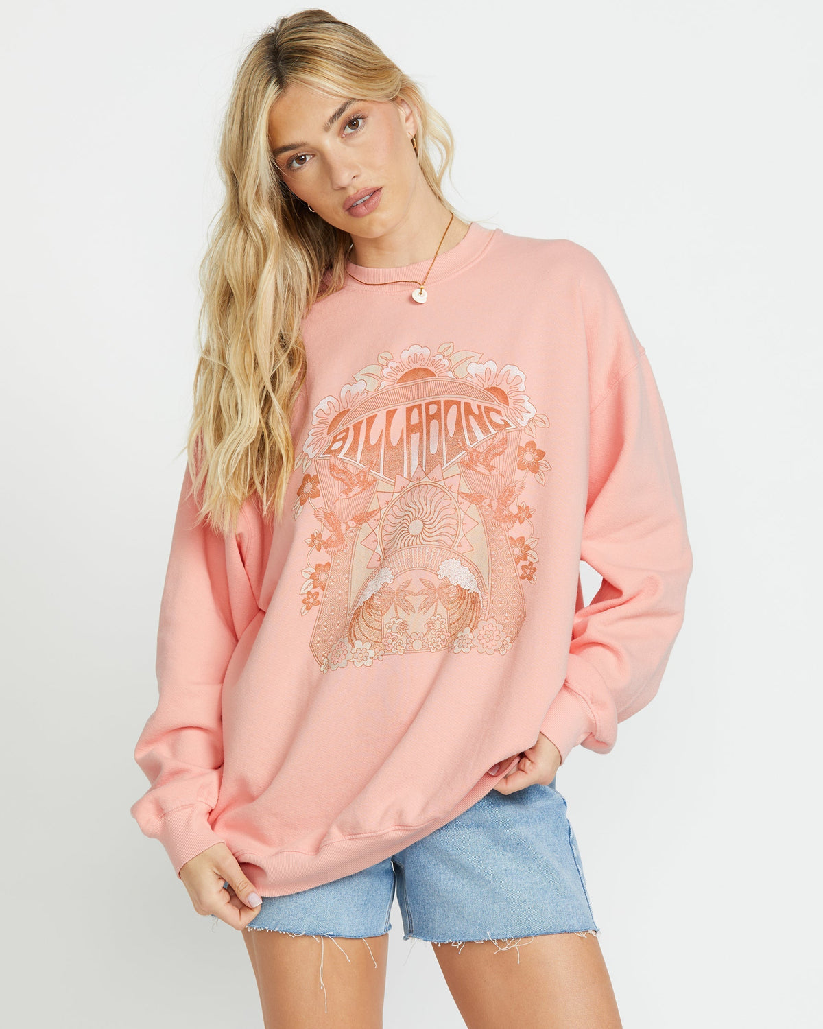 Ride In Crew Sweatshirt Women's