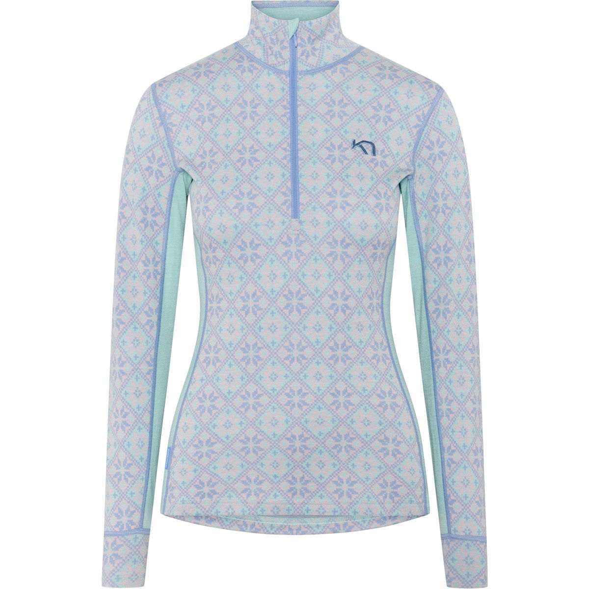 Rose Half Zip Merino 240g Women's