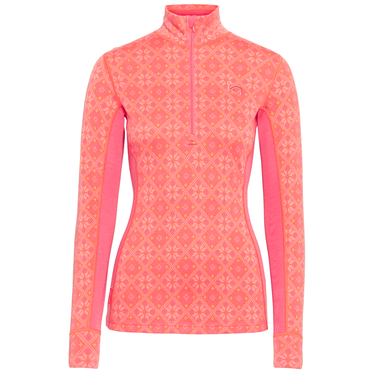 Rose Half Zip Merino 240g Women's
