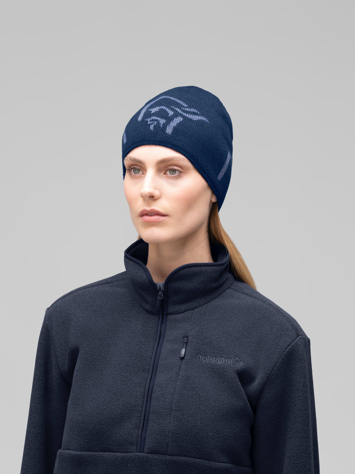 29 Mid MerinoUll Logo Beanie