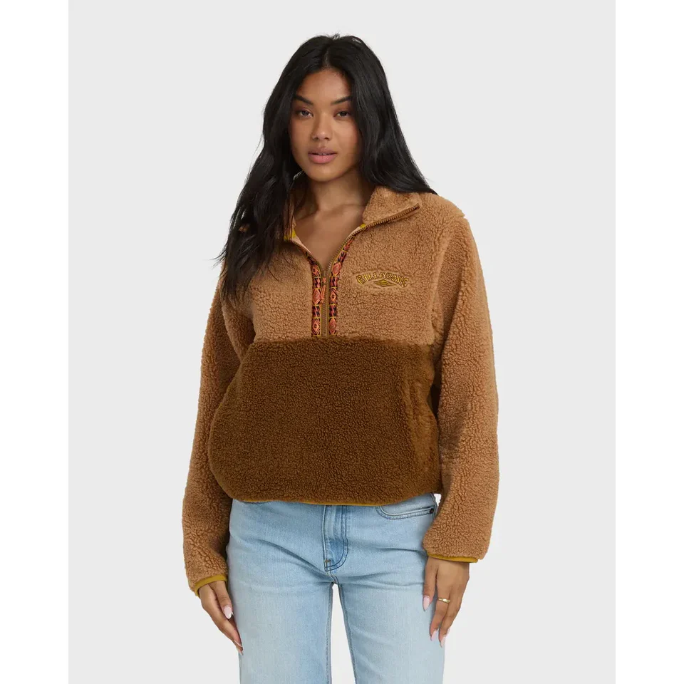 Horizon Mock Neck Half Zip W's