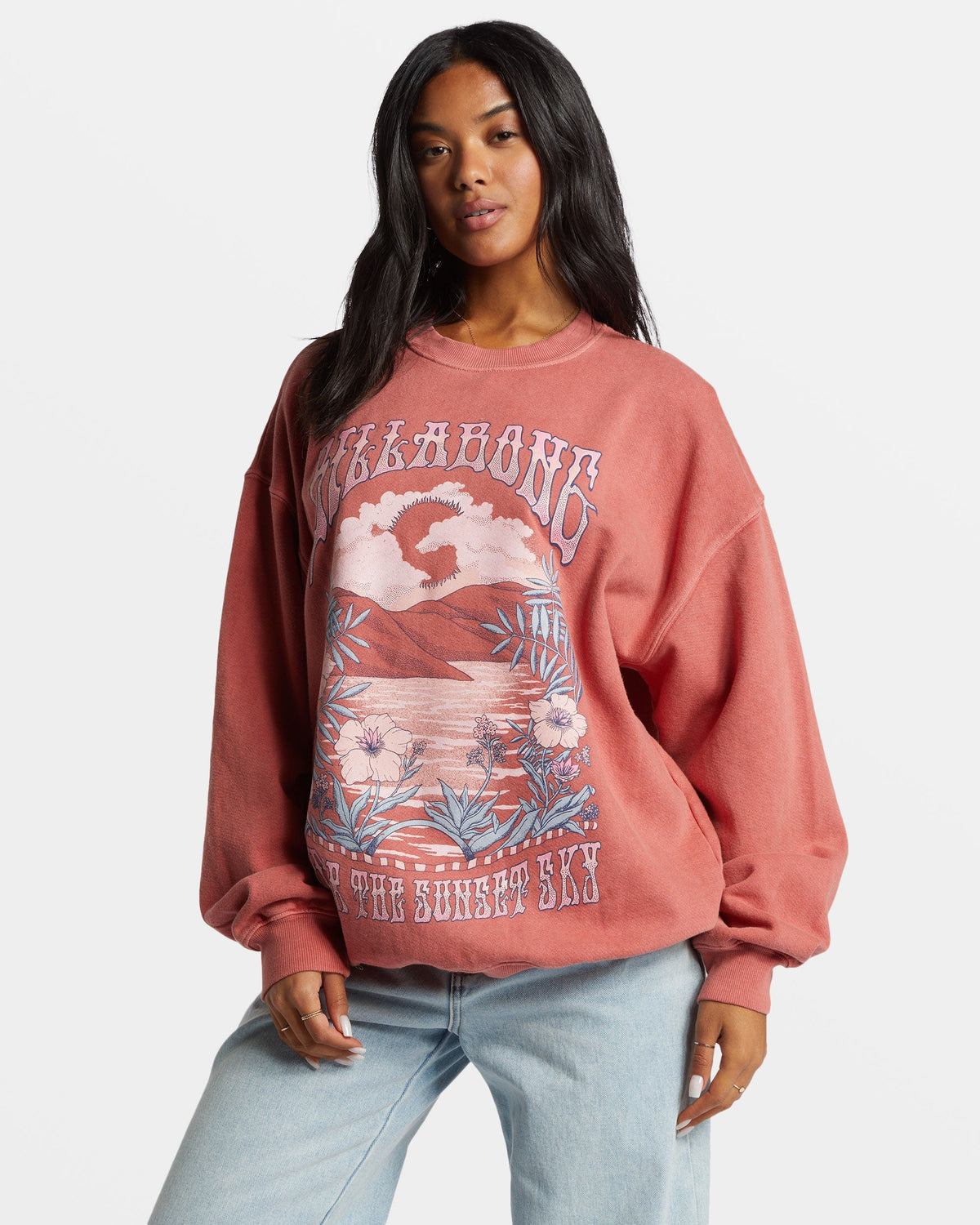 Ride In Crew Sweatshirt Women's