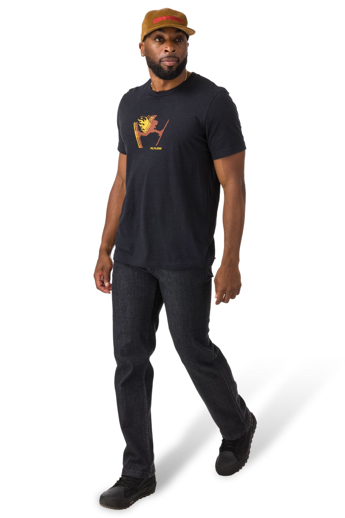 Flame Daffy Tee Men's
