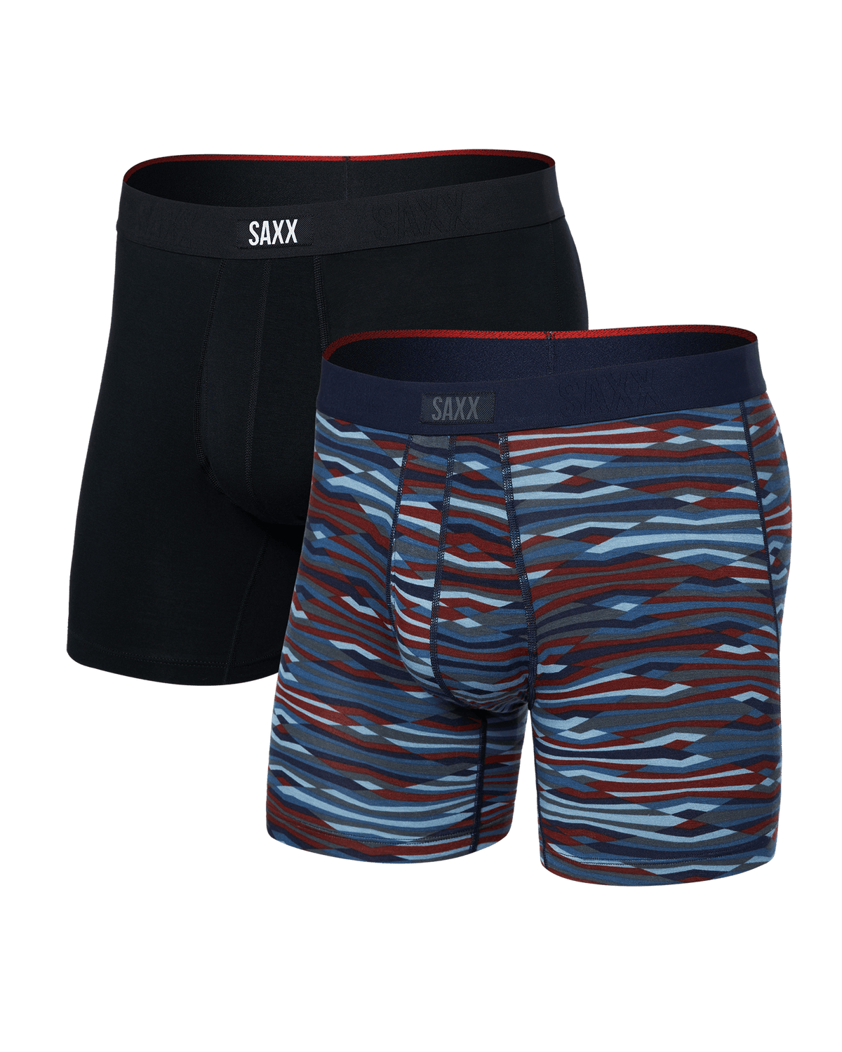 Vibe Xtra Soft Boxer 2 Pack Men's