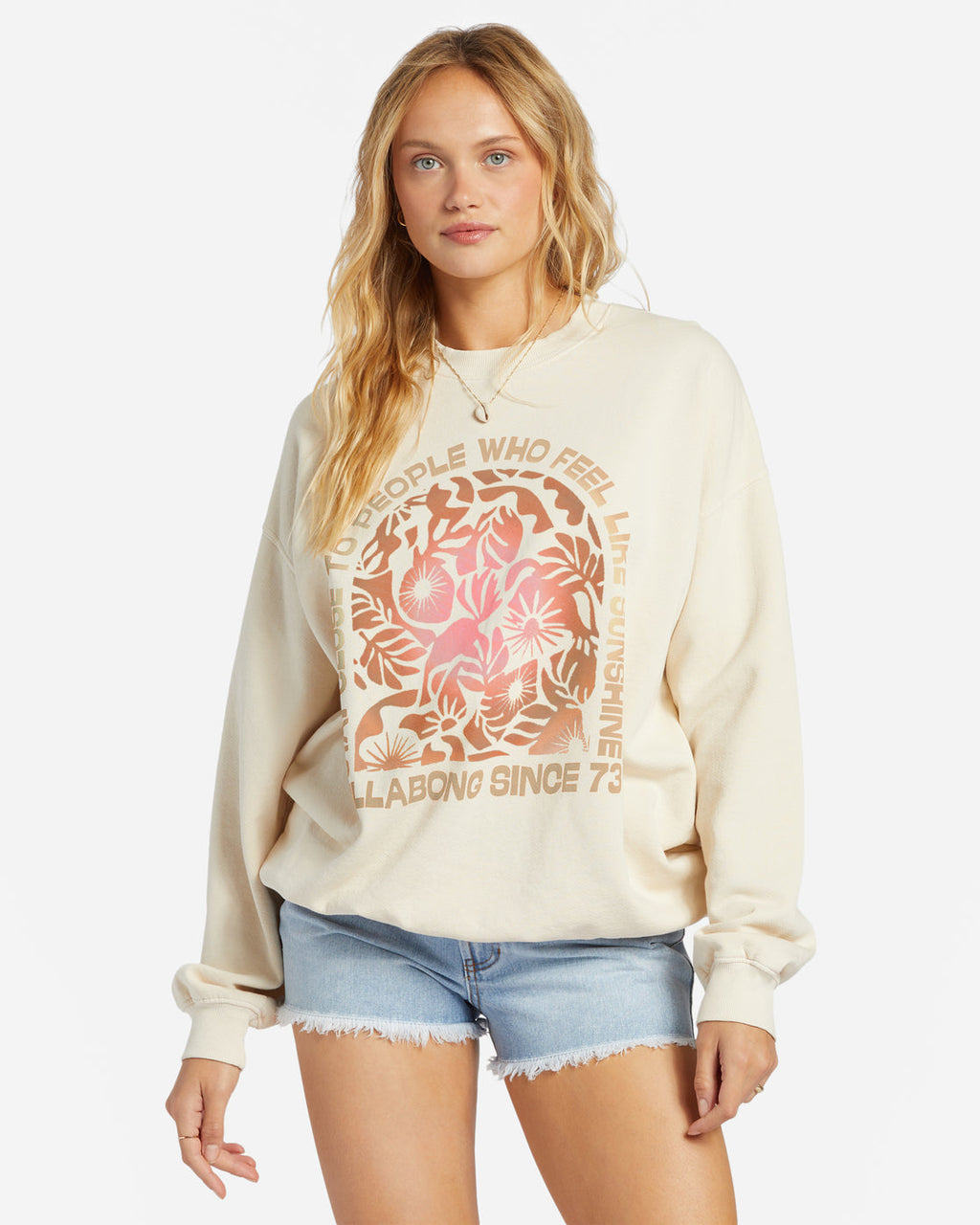 Ride In Crew Sweatshirt Women's