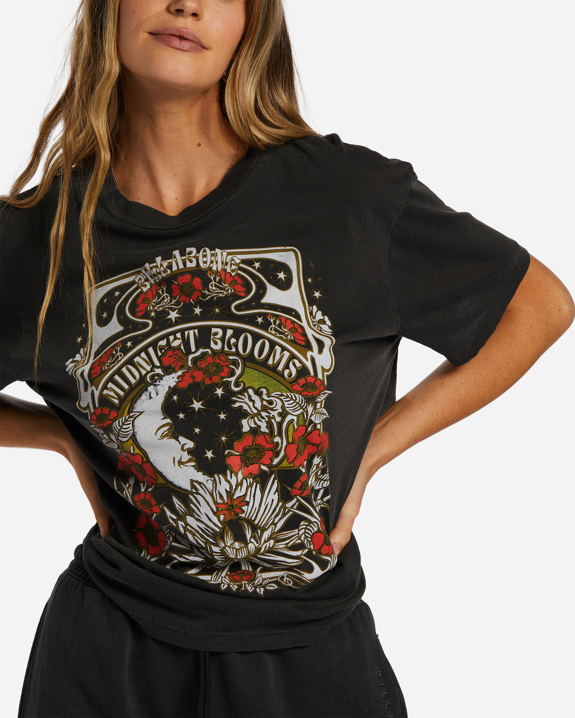 Midnight Blooms Tee Shirt Women's