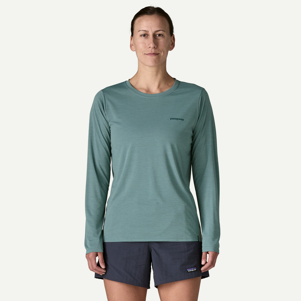 Capilene Cool Daily LS Boardshort Logo Shirt W