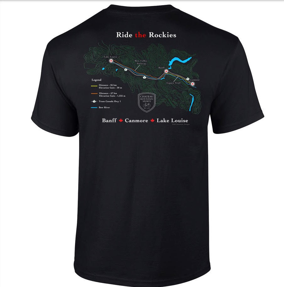 Rockies Road Map T Shirt Men's