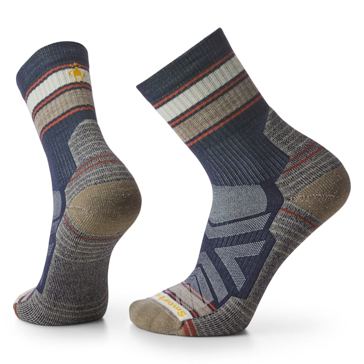 Hike LC Striped Mid Crew Sock M