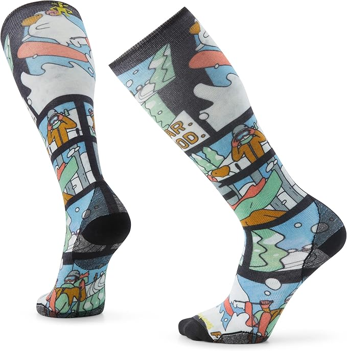 Adventure Print Ski TC Sock Men's