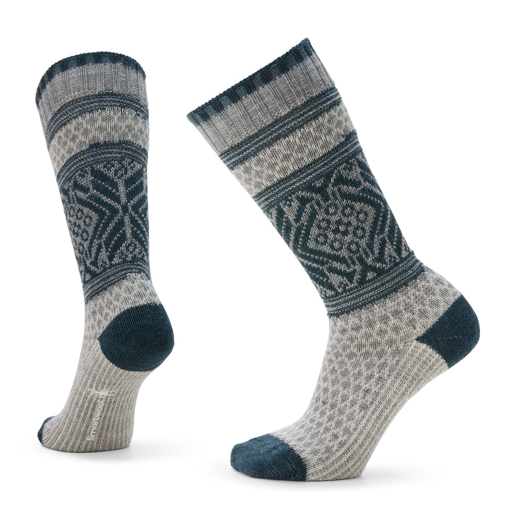 Popcorn Snowflake Sock Women's