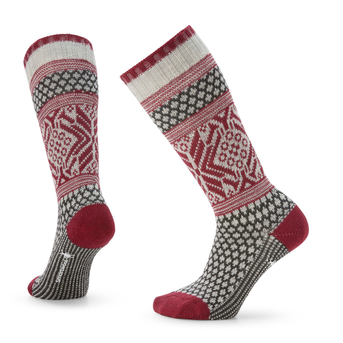 Popcorn Snowflake Sock Women's