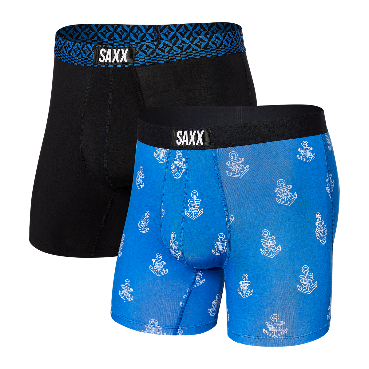 Vibe Xtra Soft Boxer 2 Pack Men's